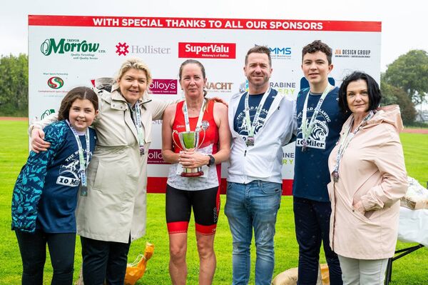 Ballina AC's Michelle Traynor, winner of The Mary Morrow Memorial Trophy. Picture: James Wright Photography
