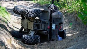 Quad driver taught lesson ‘he will never forget’
