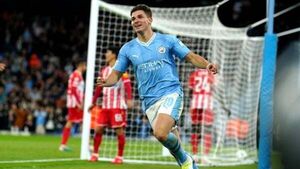 Alvarez relishing Erling Haaland link-up as Man City launch Champions League defence