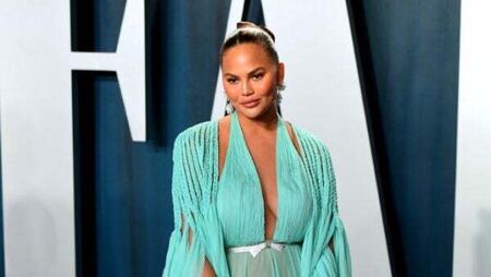 Chrissy Teigen has ‘night of joy’ at games night with Megan Thee Stallion and other celebs