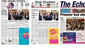 What the papers say: Tuesday's front pages What the papers say: Tuesday's front pages
