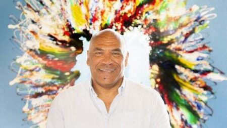 Kevin Sharkey reflects on his bold artworks and Ireland’s multicultural era