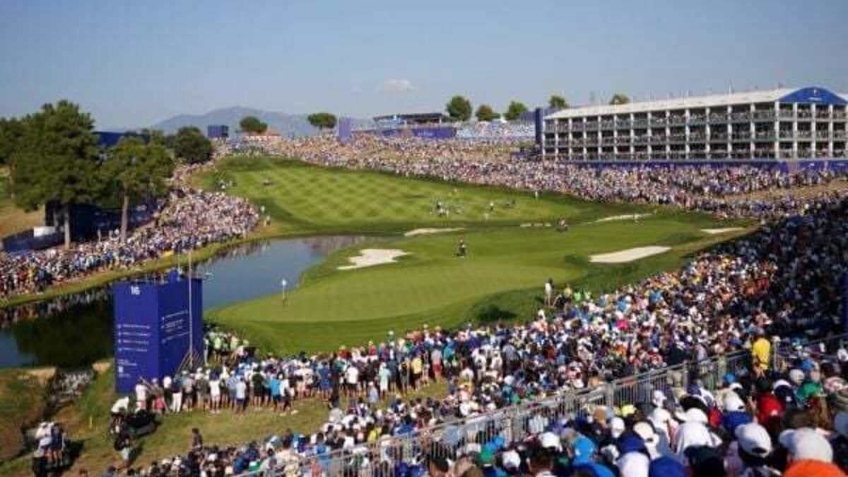 Fire breaks out at Ryder Cup venue