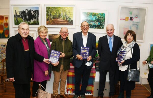 Tommie Gorman pictured last year with old friends from the Western Journal and Western People at the launch of Terry Reilly's book, 'Ballina & Area People' in Caffrey's Gallery, Garden Street. From left: Henry Wills, Mary Reilly, David Farrell, Terry Reilly, Tommie Gorman and Laura Lynch. Picture: John O'Grady Tommie Gorman pictured last year with old friends from the Western Journal and Western People at the launch of Terry Reilly's book, 'Ballina & Area People' in Caffrey's Gallery, Garden Street. From left: Henry Wills, Mary Reilly, David Farrell, Terry Reilly, Tommie Gorman and Laura Lynch. Picture: John O'Grady