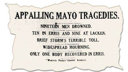 The night when death came to a North Mayo fishing village