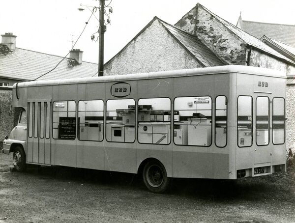 A mobile kitchen for rural demonstrations. Picture: ESB Archives A mobile kitchen for rural demonstrations. Picture: ESB Archives