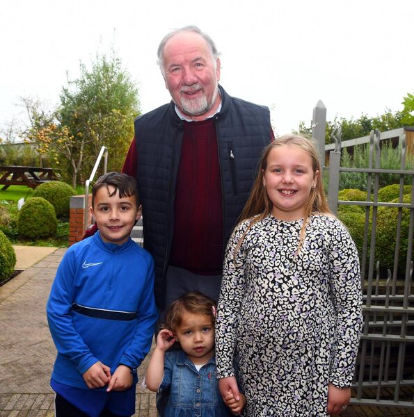Danny, Frank, Grace and Maria Henry were at the coffee morning held by Minister Dara Calleary for Mayo/Roscommon Hospice in the Jackie Clarke Collection. Picture: John O'Grady Danny, Frank, Grace and Maria Henry were at the coffee morning held by Minister Dara Calleary for Mayo/Roscommon Hospice in the Jackie Clarke Collection. Picture: John O'Grady