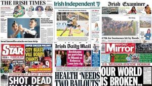 What the papers say: Monday's front pages What the papers say: Monday's front pages