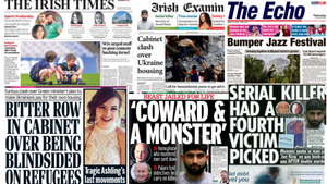 What the papers say: Wednesday's front pages What the papers say: Wednesday's front pages