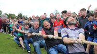 The summer of the tug-of-war team