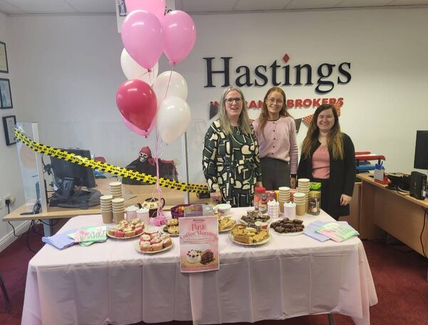 Hastings Insurance held a Pink Coffee Morning recently to raise funds for cancer charities. Hastings Insurance held a Pink Coffee Morning recently to raise funds for cancer charities.