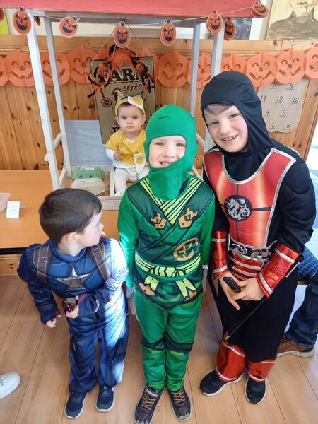 Conor, Fiadh, Pierce and Oisin Lavin pictured at a recent Halloween event in Ballyglass Centre. Conor, Fiadh, Pierce and Oisin Lavin pictured at a recent Halloween event in Ballyglass Centre.