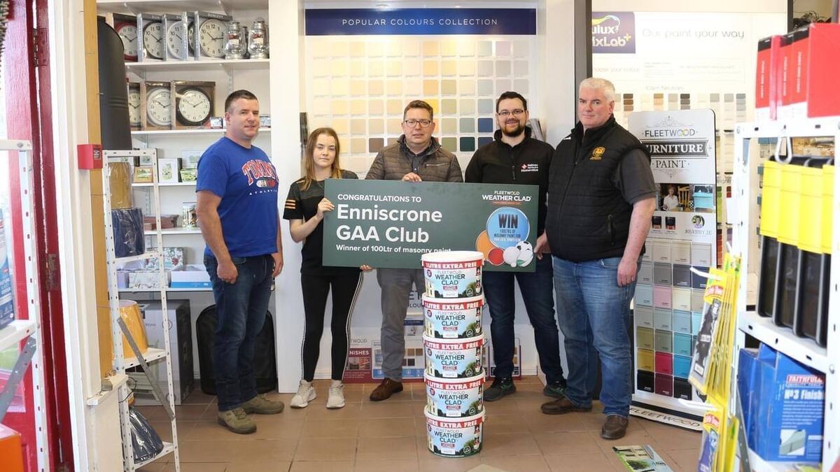 Local Notes: Enniscrone Kilglass GAA Club enter paints draw