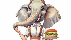 The elephant never forgets, but the staff did The elephant never forgets, but the staff did
