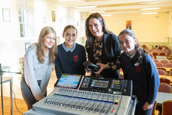 Pictured at Clifden Town Hall are Gráinne Gavin, aged 17; Aoibhín O’Malley, aged 12; Mary Nohilly, Community Finance Ireland (CFI) Client Relationship Manager and Ailbhe Gavin, aged 11. Picture: Andrew Downes, xposure Pictured at Clifden Town Hall are Gráinne Gavin, aged 17; Aoibhín O’Malley, aged 12; Mary Nohilly, Community Finance Ireland (CFI) Client Relationship Manager and Ailbhe Gavin, aged 11. Picture: Andrew Downes, xposure