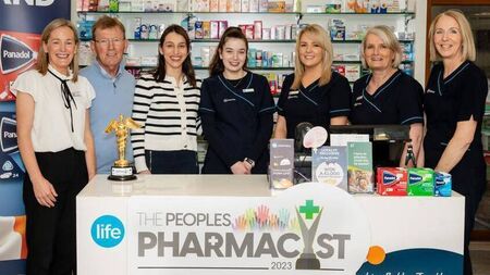 Niamh Colleran wins Pharmacy of the Year Award 