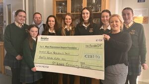 Local Notes: St Louis Community School raise €2067 for Mayo Roscommon Hospice Local Notes: St Louis Community School raise €2067 for Mayo Roscommon Hospice