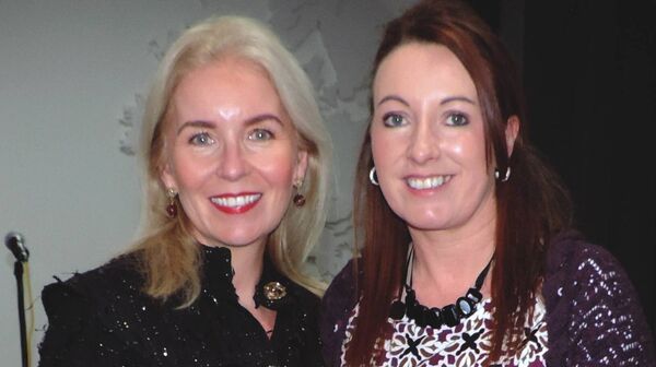 At Kilkelly Kilmovee Book launch at Ireland West Airport were Susan Regan (right) making a presentation to Joanne Grehan in aid of Mayo /Roscommon Hospice. Pic James Hunt Photography . At Kilkelly Kilmovee Book launch at Ireland West Airport were Susan Regan (right) making a presentation to Joanne Grehan in aid of Mayo /Roscommon Hospice. Pic James Hunt Photography .