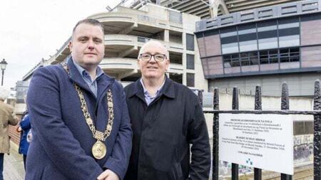 Ceremony marks official naming of Bloody Sunday Bridge
