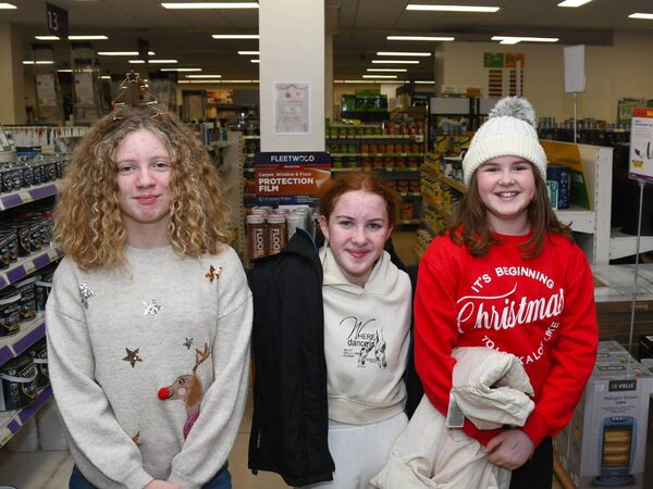Rosa Michael, Olivia Deegan and Pippa Regan enjoying the launch of the Christmas season at Archers Ballina. Picture: John O'Grady Rosa Michael, Olivia Deegan and Pippa Regan enjoying the launch of the Christmas season at Archers Ballina. Picture: John O'Grady