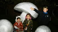 Local Notes: Christmas lights are installed at Jackie Clarke