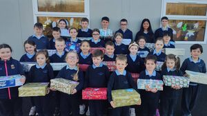 Local Notes: Logboy NS pupils launch annual shoebox appeal Local Notes: Logboy NS pupils launch annual shoebox appeal