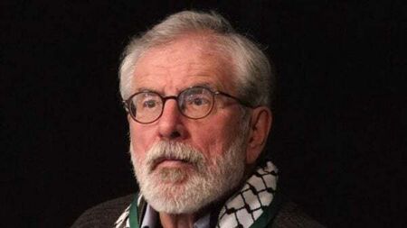 Gerry Adams awaits ruling in High Court fight with bomb victims