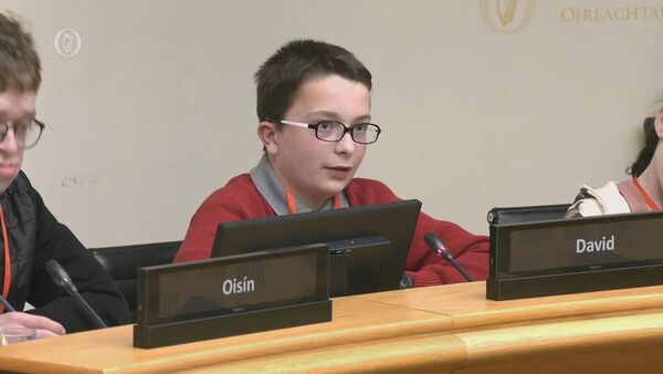 13-year-old Mayo boy impresses at Oireachtas committee