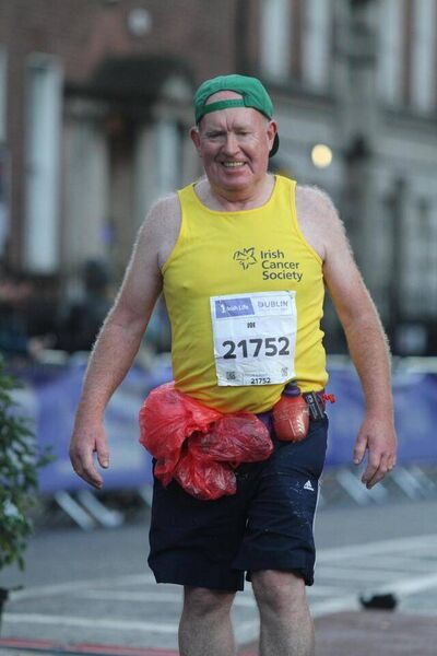Joe Mellett completed the 26 miles in just over six-and-a-half-hours.