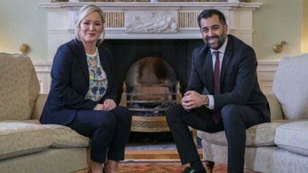 O’Neill says she believes powersharing could be restored within weeks