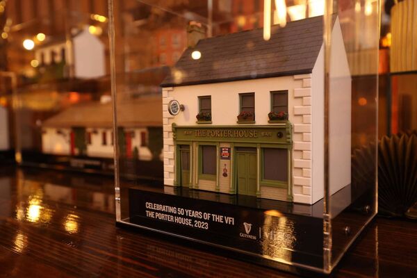 Guinness created a miniature version of The Porter House to mark 50 years of the VFI.
