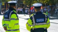 Gardaí at the scene of serious incident