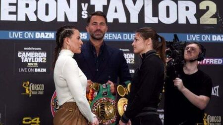 ‘Underdog’ Katie Taylor shutting out noise to focus on Chantelle Cameron rematch