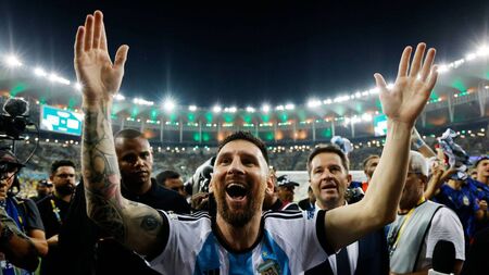 Messi wins over rivals on stormy night in Rio
