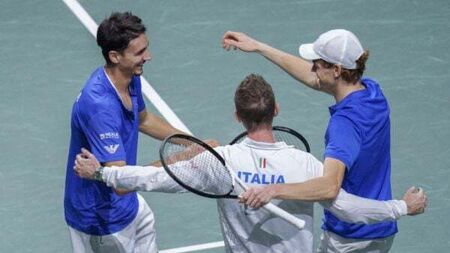 Italy beat Australia to win first Davis Cup title since 1976