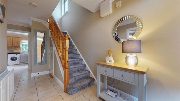 The hallway into 23 Dunbeag, Newport Road, Castlebar.