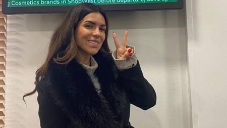 Love Island winner spotted in Knock