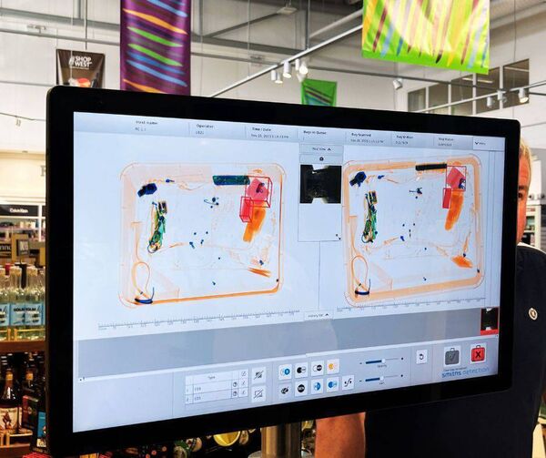 The new screening system at Ireland West Airport in action. The new screening system at Ireland West Airport in action.