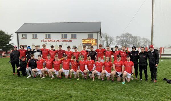 Ballintubber U21 team and management pictured before their recent U21B quarter final loss against Parke/Keelogues/Crimlin at Clogher. Pic by Tom Quinn. Ballintubber U21 team and management pictured before their recent U21B quarter final loss against Parke/Keelogues/Crimlin at Clogher. Pic by Tom Quinn.