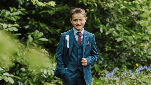 Patrick Judge, Carralavin, Bonniconlon on his First Holy Communion Day on April 29, 2023. 