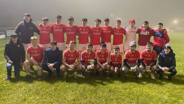 Castleconnor GAA team won the U20 B championship final when they defeated Tourlestrane last week. 