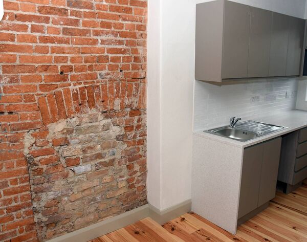 Some of the old features of the Military Barracks are retained in the new building. Some of the old features of the Military Barracks are retained in the new building.