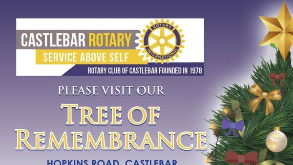 Tree of Remembrance returns to Castlebar this Christmas