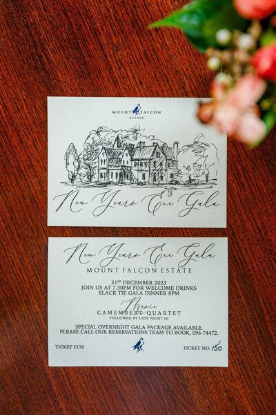 The Mount Falcon Estate New Year's Eve Gala. The Mount Falcon Estate New Year's Eve Gala.
