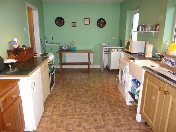The kitchen.