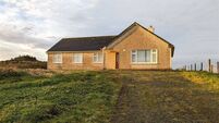 Four-bed bungalow on elevated site is 10 mins from Westport