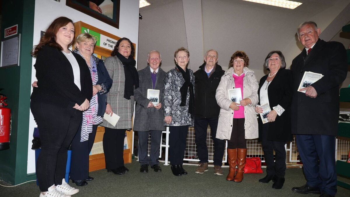Local notes: At the book launch in Castlebar library of 'The Troubled Times in Ballyglass (Claremorris) during Ireland's War of Independence 1918-1923.