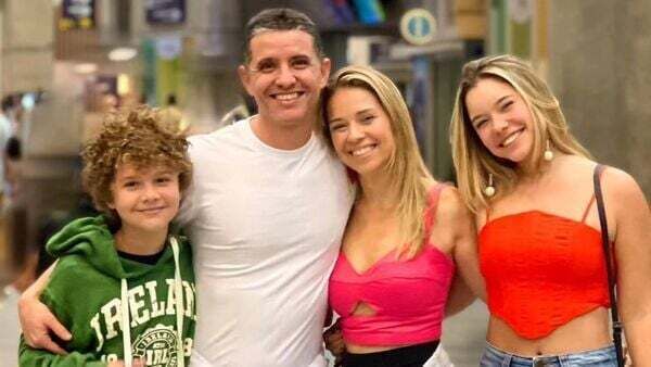 Hero Deliveroo driver Caio Benicio reunites with family in Brazil for Christmas