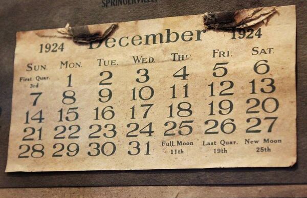 Before rural electrification, December must have been a much darker and colder month.