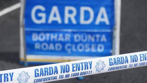 Emergency services at scene of two vehicle collision in East Mayo